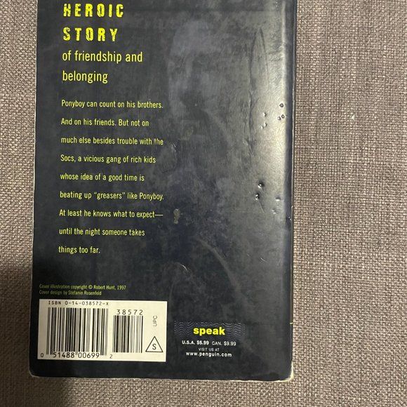 The Outsiders Book in good condition - Picture 3 of 3